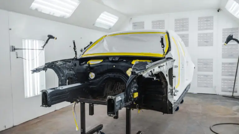 E91 Chassis in paint-1
